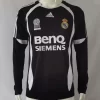 Real Madrid 2006-07 Black Long Sleeve Retro Jersey