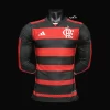 Flamengo 2024-25 Long Sleeve Home Jersey Player Version