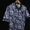 England 1990-91 Black Retro Jersey - Image 10