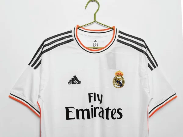 Real Madrid 2013-14 Home Retro Jersey - Image 3