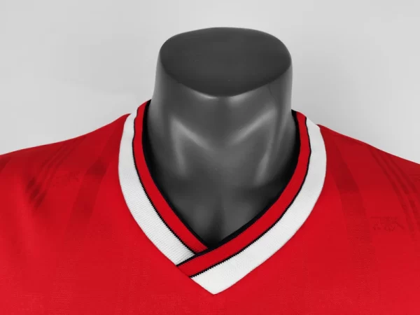 Arsenal 1986-87 Red Retro Jersey - Image 3