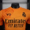 Real Madrid 2024-25 Y-3 Orange Special Edition Jersey Player Version - Image 3