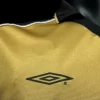Manchester United 2001-02 100th Anniversary Edition Gold Retro Jersey - Image 5