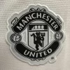 Manchester United 2013-14 Away White Retro Jersey - Image 6