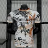 Real Madrid 2025-26 Black & White Dragon Special Edition Jersey Player Version