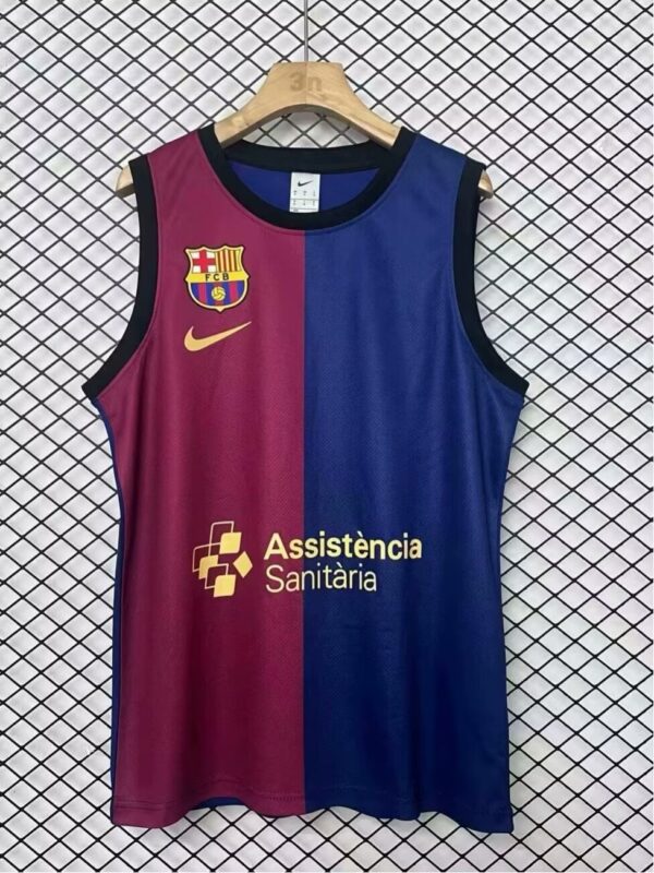 Barcelona 2024-25 Home Basketball Vest - Image 2