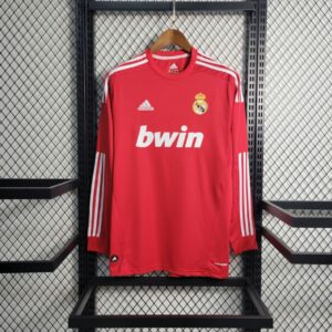 Real Madrid 2011-12 Third Away Long Sleeve Retro Jersey