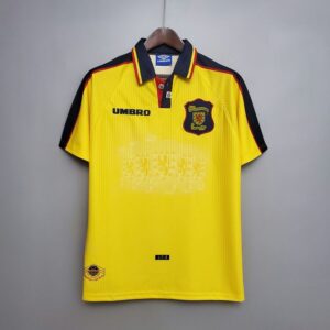 Scotland 1996-98 Yellow Retro Jersey