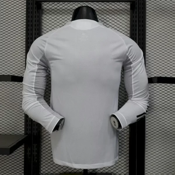 Real Madrid 2025-26 Home Jersey Long Sleeves Player Version - Image 2