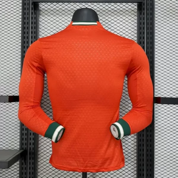 Portugal 2025-26 Home Long Sleeves Jersey Player Version - Image 2