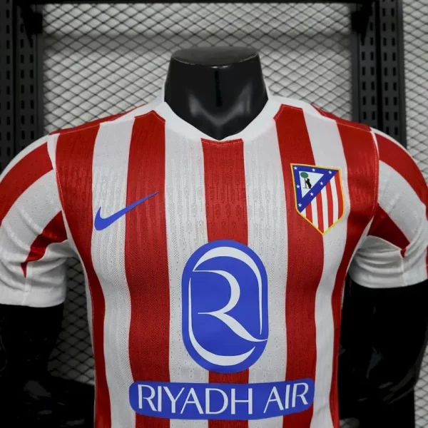 Atletico Madrid 2025-26 Home Jersey Player Version - Image 3