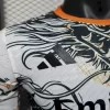 Real Madrid 2025-26 Black & White Dragon Special Edition Jersey Player Version - Image 4