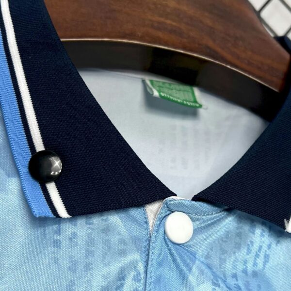 Manchester City 1989-91 Home Retro Jersey - Image 4