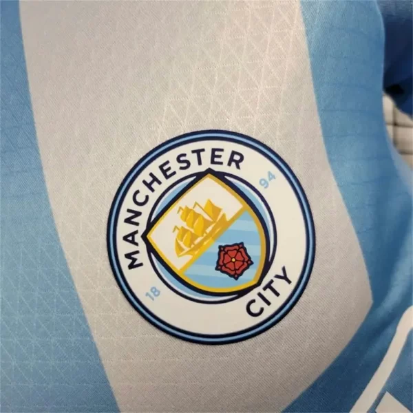 Manchester City 2025-26 Home Jersey Player Version - Image 7