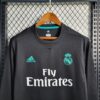 Real Madrid 2017-18 Away Long Sleeve Retro Jersey - Image 8