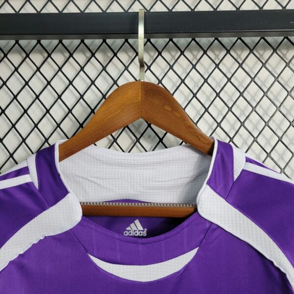 Real Madrid 2006 Purple Retro Jersey - Image 8