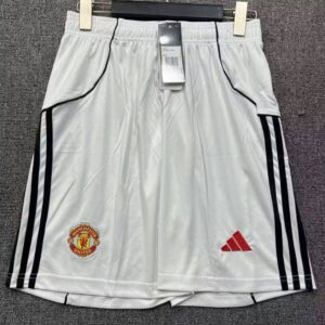 Manchester United 2025-26 Home Shorts
