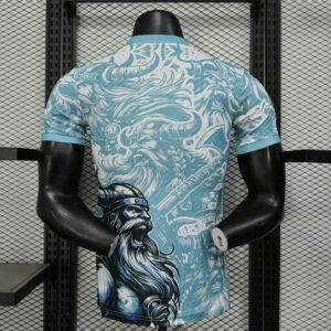 Real Madrid 2025-26 Viking Blue Special Edition Jersey Player Version