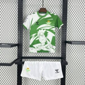 Real Betis 2025-26 Hummel x Limited Edition Naruto Kids Kit