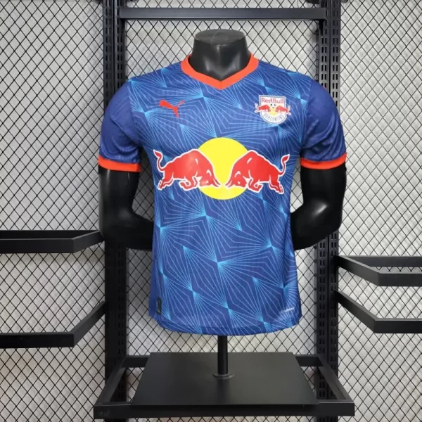 New York Red Bulls 2025-26 Away Games Jersey Player Version