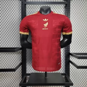 Mexico 2025-26 Gold Cup Edition Red Jersey Player Version
