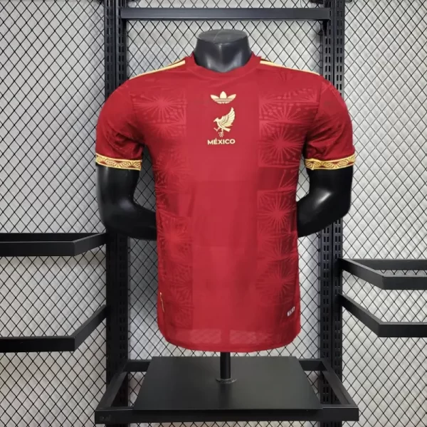 Mexico 2025-26 Gold Cup Edition Red Jersey Player Version