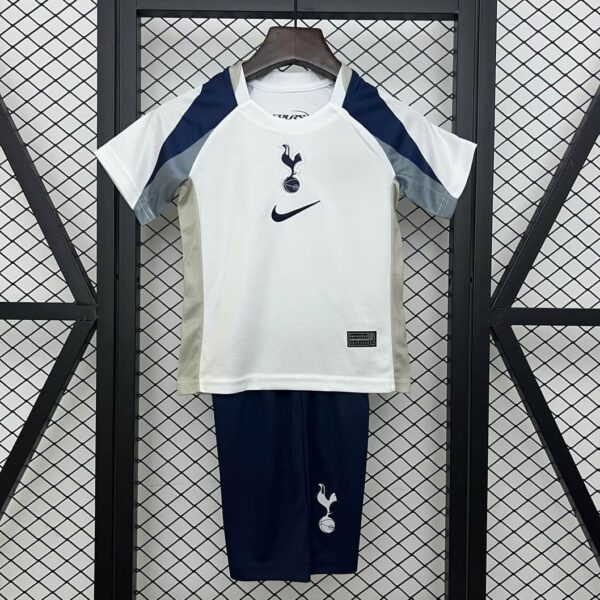 Tottenham 2025-26 Home Kids Kit