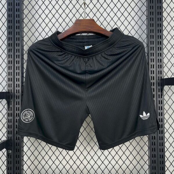 Germany 2025-26 125th Anniversary Black Shorts - Image 2