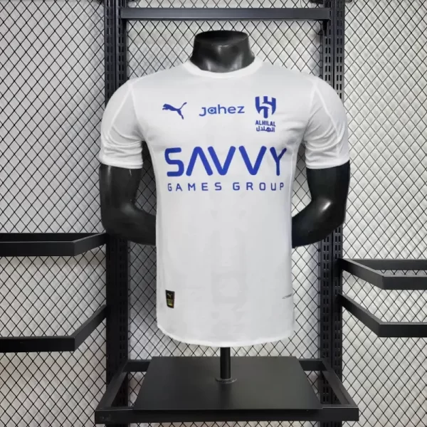 Al-Hilal 2025-26 Away Jersey Player Version