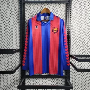 Barcelona 1992 Home Long Sleeve Retro Jersey