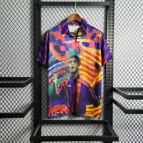 Barcelona 1993-94 Romario Retro Jersey