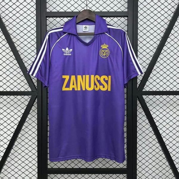 Real Madrid 1984-85 Away Retro Jersey