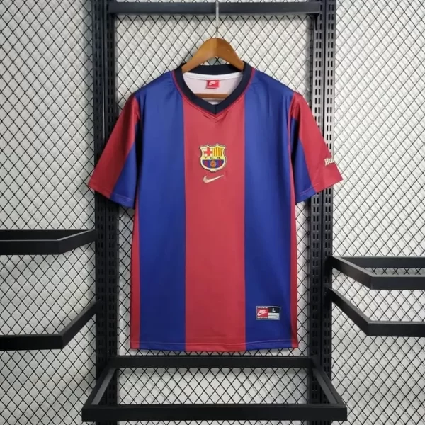 Barcelona 1998-99 Home Retro Jersey