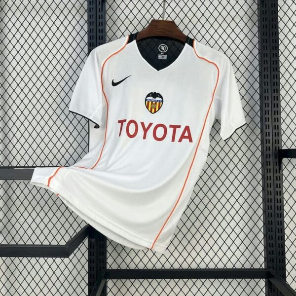 Valencia 2004-05 Home Retro Jersey