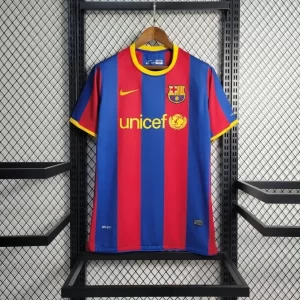 Barcelona 2010-11 Home Retro Jersey