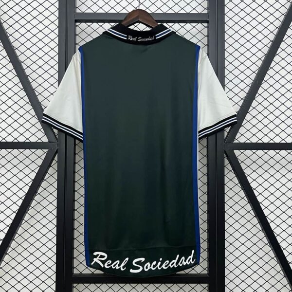 Real Sociedad 2000-02 Away Retro Jersey - Image 2