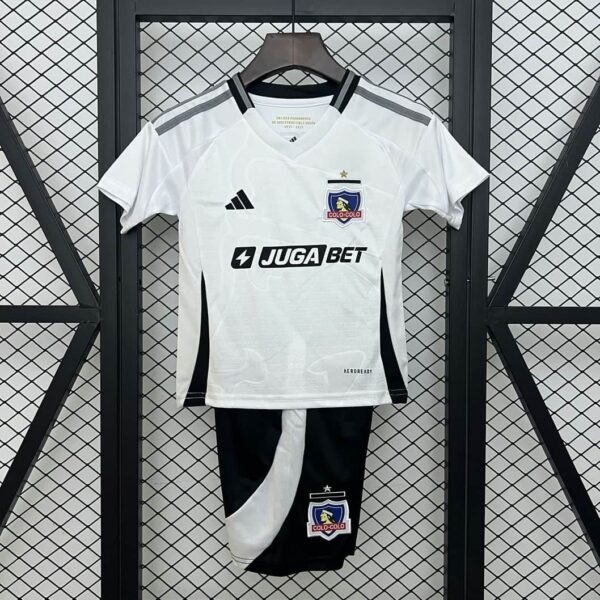 Colo Colo 2025-26 Home Kids Kit