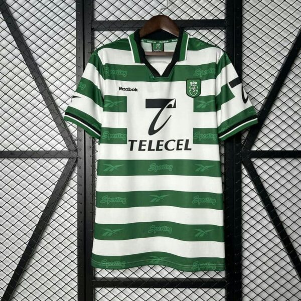 Sporting Lisbon 1999-00 Home Retro Jersey