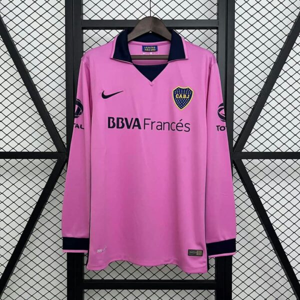 Boca Juniors 2013-14 Away Retro Long Sleeve Jersey