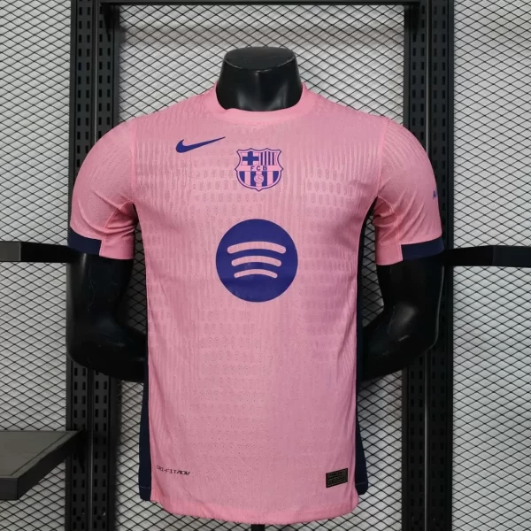 Barcelona 2025-26 Pink Jersey Player Version