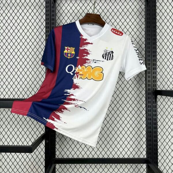 Neymar#11 2025-26 Barcelona & Santos Special Edition Jersey