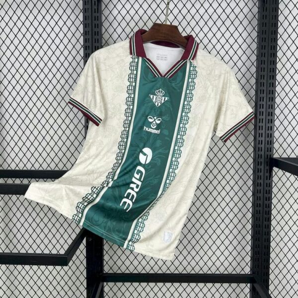 Real Betis 2025-26 Cream & Green Retro Special Edition Jersey