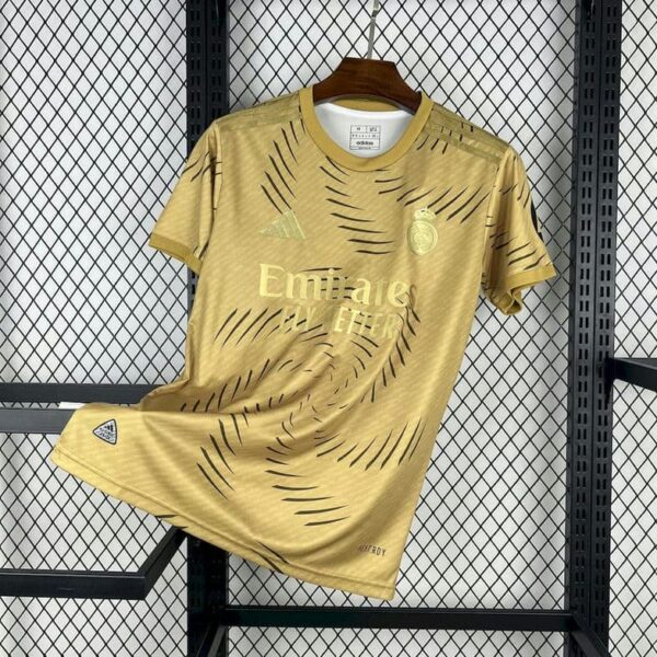 Real Madrid 2025-26 Training Gold Jersey