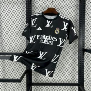 Real Madrid x Louis Vuitton 2025-26 Black Special Edition Jersey