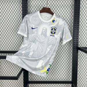 Brazil 2025-26 Jesus Special Edition White Jersey Fan Version