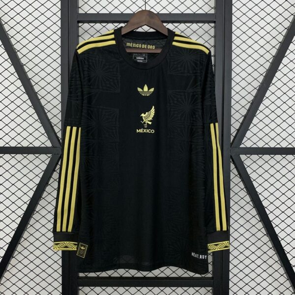 Mexico 2025-26 Long Sleeve 125th Anniversary Jersey Fan Version