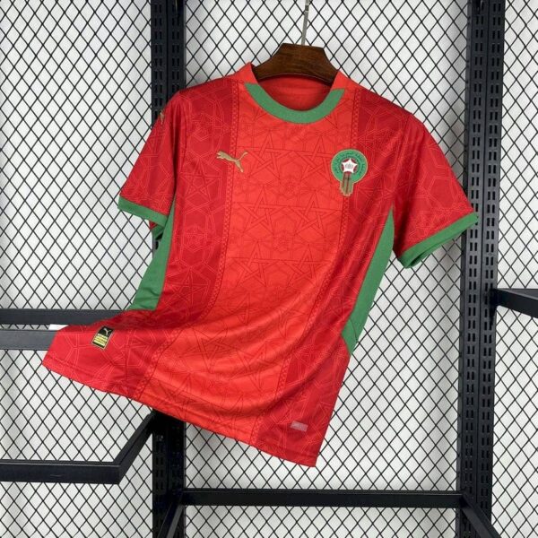 Morocco 2024-25 Home Jersey Fan Version