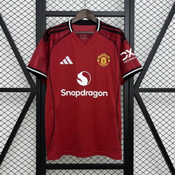 Manchester United 2025-26 Home Jersey Fan Version