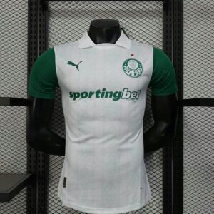 Palmeiras 2025-26 Away Jersey With All Sponsors Player Version