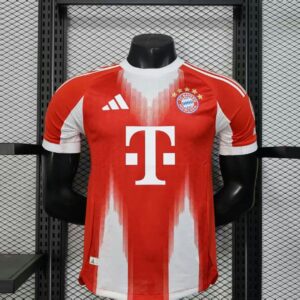 Bayern Munich 2025-26 Home Jersey Player Version